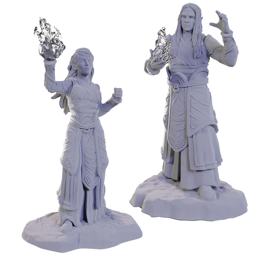 W22: Nolzurs Marvelous Miniatures - Elf Wizards